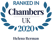 Chambers UK 2020 - Ranked in - Helena Berman