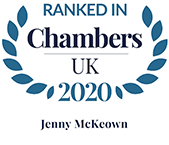 Chambers UK 2020 - Ranked in - Jenny McKeown Chambers UK 2020 - Ranked in - Jenny McKeown