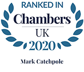Chambers UK 2020 - Ranked in - Mark Catchpole